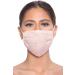 Reusable Cotton Face Masks - Tijar 3 Pack with Filters & Clips | Adjustable Soft Ear Loops Slim Fit Premium Comfort - Buy Online on GoSupps.com