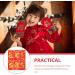 CAXUSD 30pcs Envelopes New Year Gift Festival Red Envelope Traditional Red Pocket Year of Dragon Red Envelops Red Money Pocket Chinese Red Envelope New Year Envelope Large Pack Paper - Buy Online on GoSupps.com