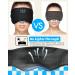 Sleep Headphones Breathable Bluetooth V5.4 Eye Mask Sleeping Headphones Wireless Eye Mask Sleep Earbuds for Side Sleeper Women Office Air Travel Cool Tech Gadgets Unique Gifts Loup Pour Dormir Black - Buy Online on GoSupps.com