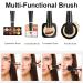 Falliny 4 in 1 Double Ended Makeup Brush Set - Portable Travel Foundation & Powder Brush for Blending Liquid & Powder Cosmetics - Buy Online on GoSupps.com