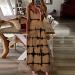 Ronony Sleeveless Maxi Dress for Women | V-Neck Summer Casual Sundress | Colorful Tie Dye Beach Party Dress | XL Long Summer Dress - Buy Online on GoSupps.com