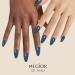 MEGIOR Peacock Blue Gel Nail Polish 15ml Indigo Gel Polish High Gloss Soak Off UV LED Nail Gel Polish for Nail Art Manicure Salon DIY Home Gift for Girls - Buy Online on GoSupps.com