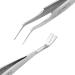 MNT10 Stainless Steel Tee Pliers - 2-in-1 Splinter & Tick Tweezers + Hooks for People & Dogs | Practical Metal Case & Free ID Card - Buy Online on GoSupps.com