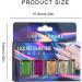 Lot de 6 poudres holographiques pour ongles - D coration artistique - Effet miroir m tallique - Pour manucure et p dicure 02style - Buy Online on GoSupps.com