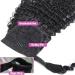 Ponytail Extensions Deep Wave Ponytail Extension Clip In Long Wavy Curly Wrap Around Long Ponytail Natural Color Remy Human Hair Extensions for Black Woman for Women(Size:24inch 100g) - Buy Online on GoSupps.com