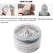 Hair Colour Wax Temporary Hair Dye Wax 120g Natural Matte Hairstyle Washable Hair Wax for Party Cosplay Halloween Christmas (Gray) Silver Grey - Buy Online on GoSupps.com