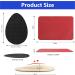 Red High Heel Silicone Shoe Sole Protectors - Non-Slip Bottom Covers for Women - Buy Online on GoSupps.com