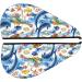 Hair Towel Wrap for Quick Drying - Marine Animals Design | Hair Drying Turban with Button for Easy Use - Buy Online on GoSupps.com
