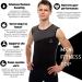 Veofit Men's Sweat Shirt - Neoprene Sauna Vest for Quick Weight Loss | Sizes S-XXXL | Includes Fitness Instructions & Carrying Bag - Buy Online on GoSupps.com