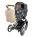 Shop GRE VIDAL Sustainable Casual Baby Changing Bag - Diaper Backpack with Diaper Pad Stroller Attachment & Bottle Holder - Buy Online on GoSupps.com