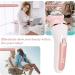 YHC Electric Shaver for Women - Cordless Wet & Dry 2-in-1 Razor for Legs Underarms Face Bikini Hair Removal - Waterproof Painless USB Rechargeable (Pink - Buy Online on GoSupps.com