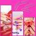 Professional 20-Piece Nail File Set - 100/180 Grit Washable Double-Sided Buffers for Gel Nails - Ideal for Nail Studios & Home Use (Pink) - Buy Online on GoSupps.com