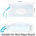 4 Pcs Baby Wet Wipes Bag - Travel Container for Wipes Reusable Bags for Babies - Buy Online on GoSupps.com