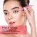 Professional Slanted Tweezer for Facial Hair - Stainless Steel Precision Tweezers for Ingrown Hair (Pink) - For Women & Men - Buy Online on GoSupps.com