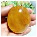 Natural Crystal Rough High Puality Natural Stone Yellow Hematoid Quartz Crystal Palm Home Decoration Meditate and Crystals (Color : 80-90g Size : 1pc) 1pc 80-90g