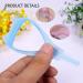 OSEVIO Interferek Eyelash Tool Interferek Mascara Application 3in1 Eyelashes Tools Mascara Shield Applicator Guard Reusable False Eyelash Applicator Tool Brush (Blue 3) - Buy Online on GoSupps.com
