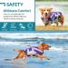 SUNFURA Dog Life Jacket - Reflective Pet Swimming Vest with Rescue Handle for Boating & Kayaking - Adjustable Safety Preserver for Small, Medium & Large Dogs (X-Large, Purple) - Buy Online on GoSupps.com