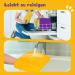 Buy Oouipets XXL Lick Mat for Dogs & Cats - 2 Pack 25x25cm Odorless Stress Relief Gadget with 168 Suction Cups - Easy to Clean & Fun in Violet and Yellow - Buy Online on GoSupps.com