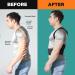 Adjustable Posture Corrector for Men & Women - Comfortable Back Straightener & Support Brace (XL) - Improve Alignment & Posture - Buy Online on GoSupps.com