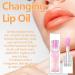 Colour Changing Lip Oil Lip Oil Lip Gloss Set Magic Color Changing Lip Oil Transparent Lip Care Hydrating Lip Oil Long Lasting Nourishing Non-sticky Fresh Texture (2pcs) - Buy Online on GoSupps.com