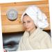 Buy Homoyoyo 5ST Sauna Moisture Thermometer - Digital Wall Clock & Outdoor Thermometer | Stainless Steel 12.7x12.7cm | 5PC Set - Buy Online on GoSupps.com