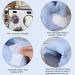 Premium Heel Protectors for Pressure Sores & Heel Pain Relief - Bed Sores Cushions with Laundry Bag | 1 PC Heel Pillow for Bedridden Care - Buy Online on GoSupps.com