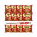 Ja Cor Instant Ramen Noodle Soup 0g Trans Fat Beef Flavor Noodles 3 oz. Bulk Pack Bundle with 1-Set of Reusable Stainless Steel Chopsticks(12 Individual Packs)