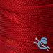 Espiga No. 9 - 100% Nylon Omega String Cord for Knitting and Crochet - Red | Durable and Vibrant Yarn Option - Buy Online on GoSupps.com