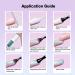Lot de 6 poudres holographiques pour ongles - D coration artistique - Effet miroir m tallique - Pour manucure et p dicure 02style - Buy Online on GoSupps.com