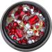 FEIlei Clear Crystal Nail Rhinestones 3D Nail Gems Nail Diamonds Metal Nail Studs - Buy Online on GoSupps.com