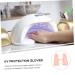 minkissy 3 Pairs Sun Protection Half Finger Gloves Prevention Gloves Summer Gloves Light Lamp Gloves Women Nail Salon Manicure Gloves Gloves Miss Pink Ultra Thin - Buy Online on GoSupps.com