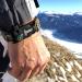 Zsmjaer Survival Bracelet Set - 2-Piece Multifunction Paracord with Flint Pipe and Compass for Outdoor Adventures Black-Green - Buy Online on GoSupps.com