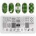 YZDKJ Snow Halloween Christmas Nail Stamping Plates - Festive Manicure Image Stencils for New Year & Holiday Nails - Buy Online on GoSupps.com