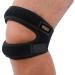 Premium Patella Tendon Support Brace Knee Pain Relief with Breathable Neoprene and Adjustable Strapping for Joint Pain Arthritis and Injury Recovery.