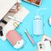 3-Piece USB Rechargeable Mini Portable Fan & Facial Cleaning Kit - Pink - Buy Online on GoSupps.com