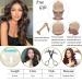 Buy 6# Dark Brown Lace Front Wig for Drag Queens & Women - High Temperature Synthetic Hair Natural Hairline 55.9 cm - Perfect for Parties & Weddings - Buy Online on GoSupps.com