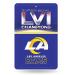 Rico Industries NFL 2022 Super Bowl LVI Champions Los Angeles Rams 11" x 17" Large Metal Sign