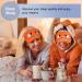 Buy Cute Cartoon Dinosaur Sleeping Mask - Soft Plush Eye Cover for Kids & Adults | Funny Travel Blindfold - Perfect Gift - Buy Online on GoSupps.com