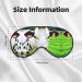 Cow Patterns Print Double-Sided Eye Mask Soft and Light Blocking for Enhancing Sleep Quality - Buy Online on GoSupps.com