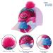 DreamWorks Trolls Girls' Purple Baseball Cap - Adjustable Kids Hat | Ages 4-10 - Buy Online on GoSupps.com