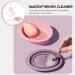Beavorty 1 Set Makeup Brush Cleaning Brush Hanging Drying Rack Makeup Brush Drying Net Cleaning Scrubber Drying Bag Makeup Brush Cleaner Accessories Purple Dryer Silicone - Buy Online on GoSupps.com