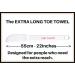 Extra Long Handle Toe Brush - 55 cm Foot & Toe Cleaner for Deep Cleaning & Drying Ideal for Easy Reach - Perfect for All Users - Buy Online on GoSupps.com