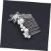 Housoutil 1pc Hair Barrettes Bridal Headpieces for Wedding Xmas Side Comb Pearl Side Comb Xmas Wedding Hair Pin Floral Wedding Pearl Hair Accessories Bride Christmas Slideshow Size 1 Silver - Buy Online on GoSupps.com