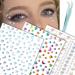 NOOEPC Self Adhesive Face Gems Stickers Hair Gems Face Jewels Eye Jewels Rhinestones Festival Essentials Rave Accessories Rhinestone Stickers for Face Eye Makeup Stickers for Kids Women Stars/Moons/Hearts