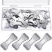 Bandage Wrap Clips Aluminum Bandage Clips Bandage Pins Bandage Clips Bandage Metal Clips Replaceable Wrap Fastener Clips for Elastic Bandage  Crepe Bandages  Secure Fastener Bandage (50)