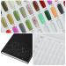 Professional 308 Nail Colors Chart & Black Display Book | Nail Gel Polish Swatches & Practice Card for Salons - International Shipping Available - Buy Online on GoSupps.com