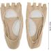Liyjtk Five Toe Separation Socks - Anti-Slip Peeping Toe Half Socks for Women's Foot Care - Buy Online on GoSupps.com
