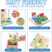 Shop Montessori Motor Cube Toys for 1-3 Year Olds | Activity Cubes for Babies 12-18 Months | Perfect Gift for Boys & Girls | Wooden Motor Skills Toys (Pink) - Buy Online on GoSupps.com