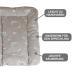Babynness Waterproof Wipeable Changing Mat - High Quality Easy to Clean | Moon-Star Beige 50x70 cm - Expand Your Diaper Changing Area - Buy Online on GoSupps.com