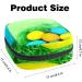Shop Women's Binding Storage Bag - Painted Easter Egg Tampon Storage Bags with Zip Pockets - Buy Online on GoSupps.com